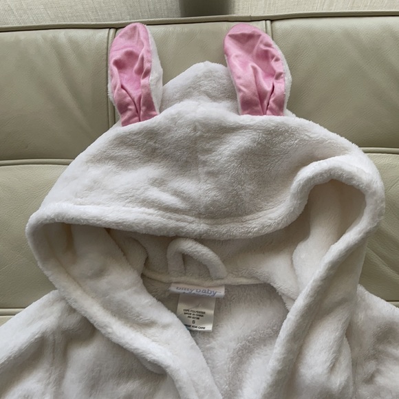 Toddler velour terry robe - Picture 2 of 2